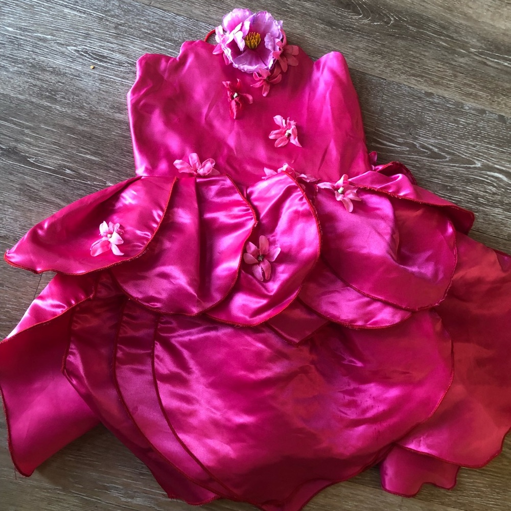 Kids flower fairy Costume